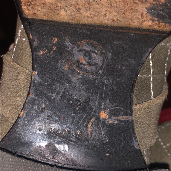 CHANEL booties new soles - Picture 7 of 8